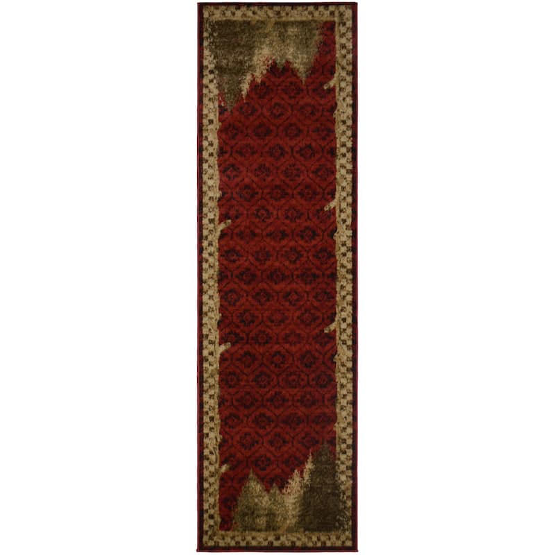 American Destination Forest Woods Lodge Cabin Area Rug