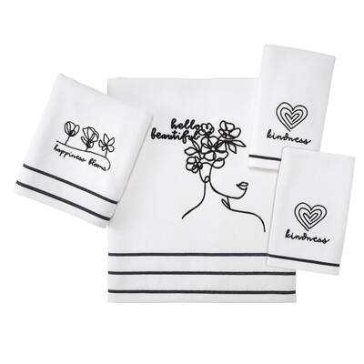Lined with Grace 4-Piece Towel Set