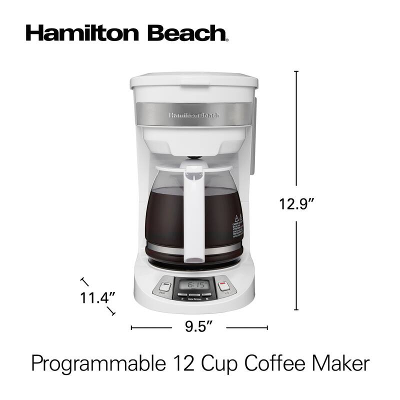 Hamilton Beach 12 Cup Programmable Coffee Maker