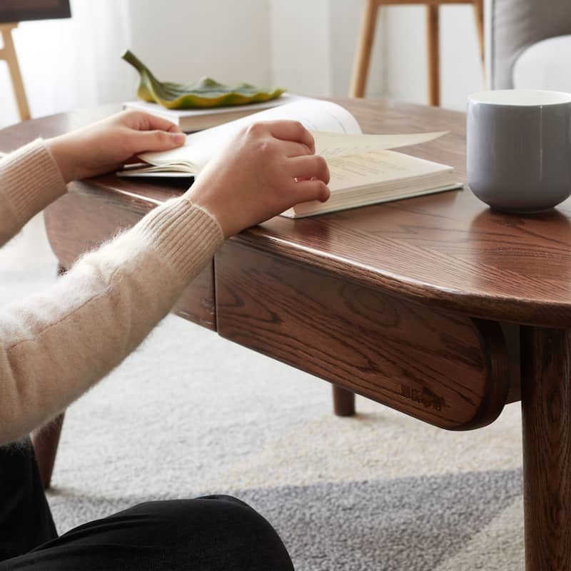 Coffee table with drawer