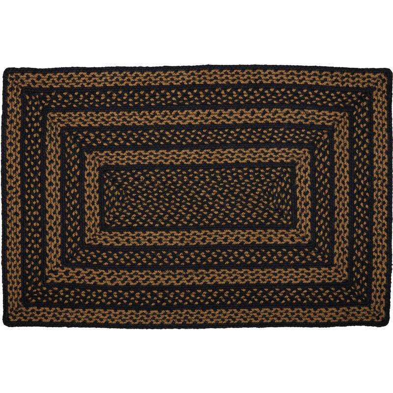 Farmhouse Jute Rug Rect w/ Pad 24x36 - 2' x 3' Rectangle