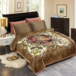 Heavy plush store fleece blanket
