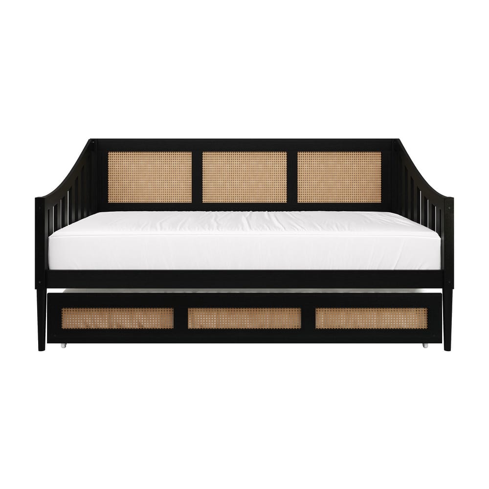 CraftPorch Modern Twin Daybed with Trundle