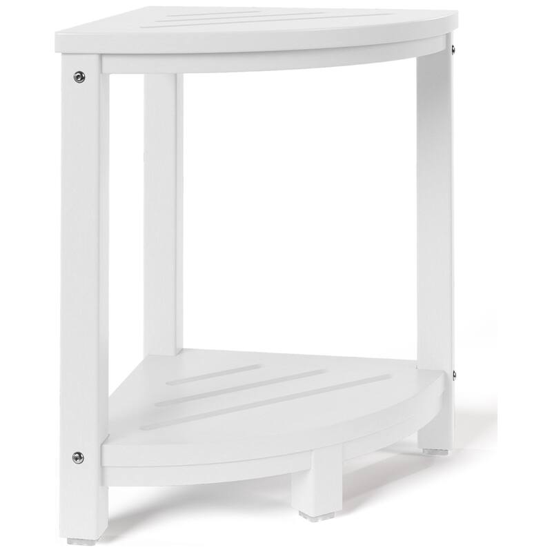 Anapolis Poly Corner Shower Bench