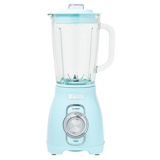 HADEN 5-Speed Power Blender with 1.75 Liter Glass Jug and Metal Housing