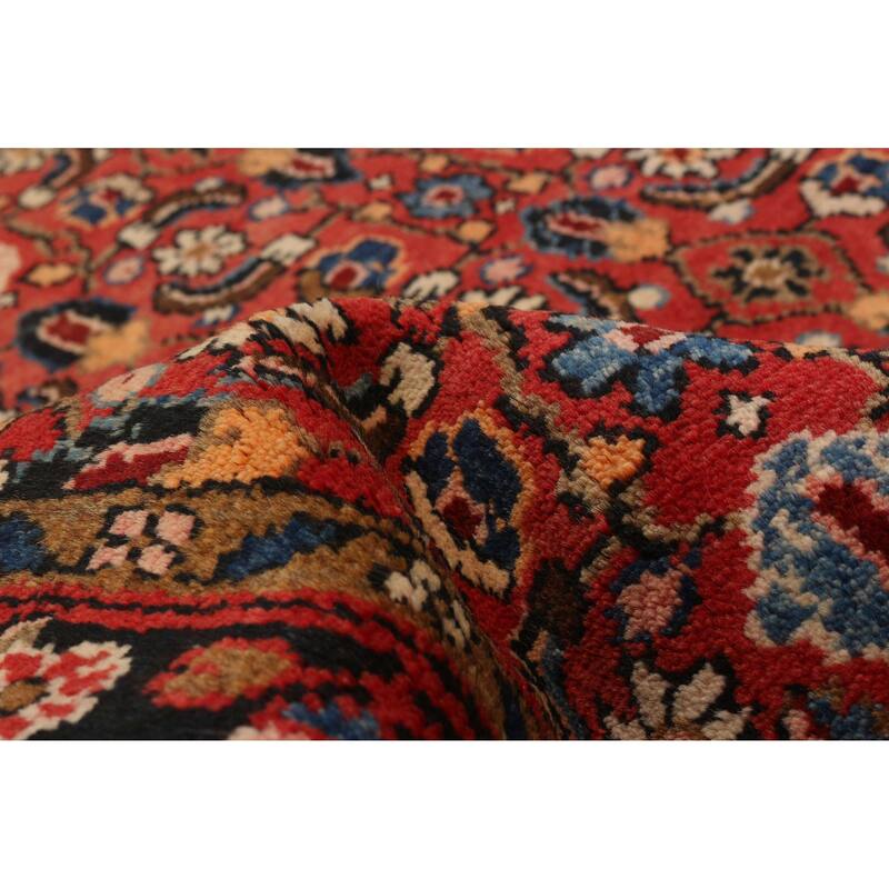 ECARPETGALLERY Hand-knotted Anadol Red Wool Rug - 3'1 x 10'1