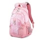 preview thumbnail 1 of 17, Backpack, Travel, or Work Bookbag with tablet sleeve, One Size, Pink Marble - Bubblegum Pink Pink Marble