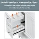 preview thumbnail 29 of 28, 36" Bathroom Vanity with Sink Combo, One Cabinet and Three Drawers, Solid Wood and MDF Board