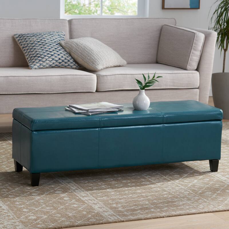 Upholstered Storage Bench for Bedroom Living Room Entryway
