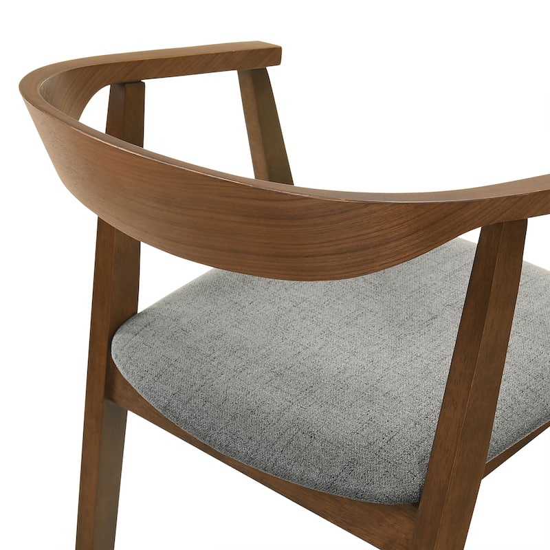 Santana 7 Piece Round Wood Dining Set