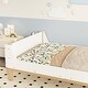preview thumbnail 10 of 12, Twin Size Platform Bed with Bed-end Storage Book Rack