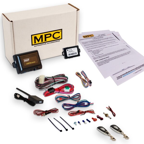 Shop Complete 1 Button Remote Start Keyless Entry Kit For 2005