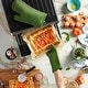 preview thumbnail 19 of 108, KitchenAid Ribbed Soft Silicone Oven Mitt 2-Pack Set, 7.5"x13"