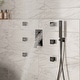preview thumbnail 2 of 10, 2" Classic Body Spray with Self-Cleaning Nozzles - Wall-Mount Body Jet, 1 Piece (Valve Not Included) - 2" x 2"