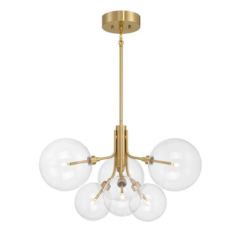 6-Light Chandelier By Trade Winds
