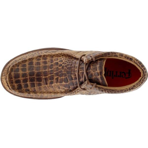 Shop Ferrini Mens Print Crocodile Belly Rogue Casual Casual Shoes