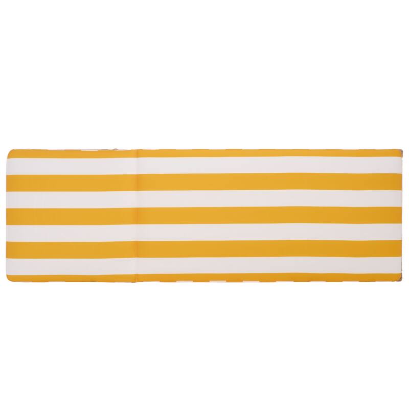 SAFAVIEH Outdoor Living Callan Lounger - 75"W x 26"D x 13"H