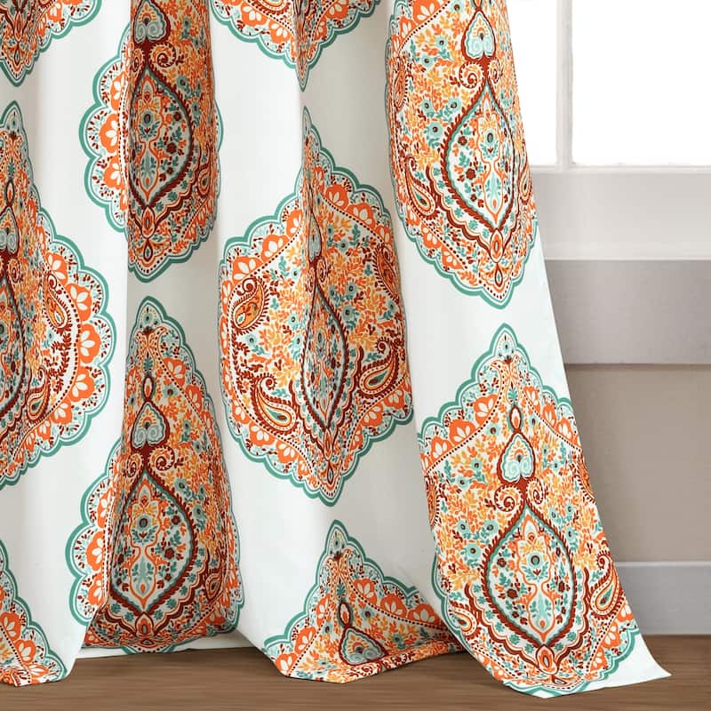 The Curated Nomad La Boheme Room Darkening Window Curtain Panel Pair