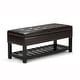 preview thumbnail 2 of 136, WYNDENHALL Essex 44 inch Wide Transitional Rectangle Ottoman Bench