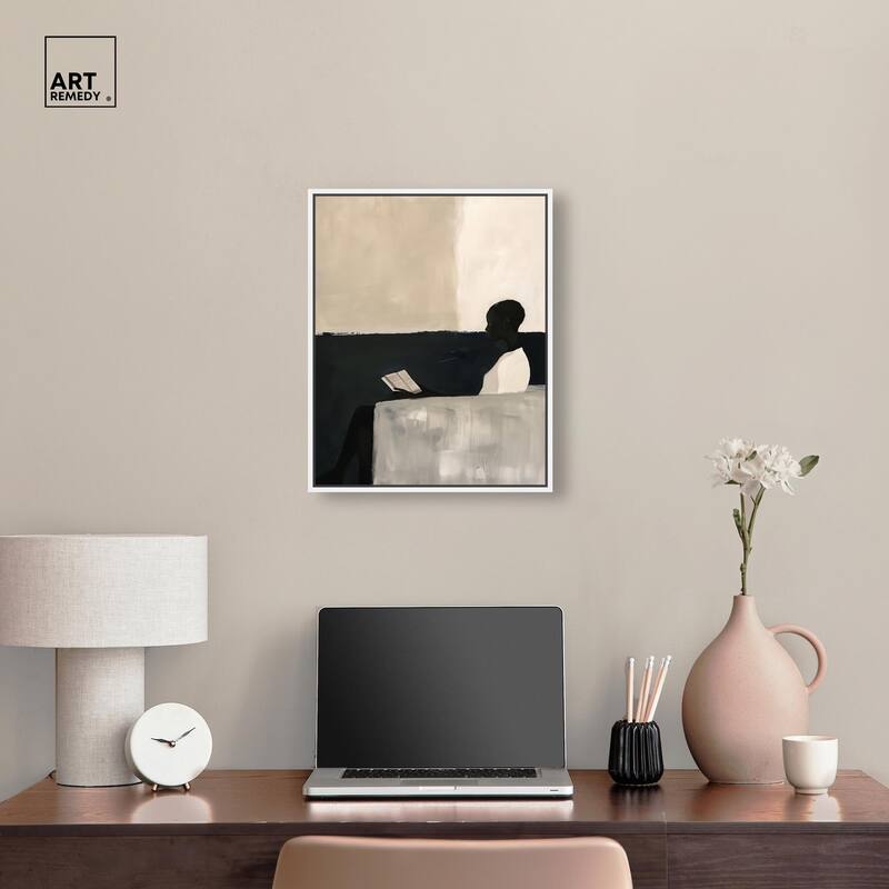 Void Reader III Canvas by Art Remedy