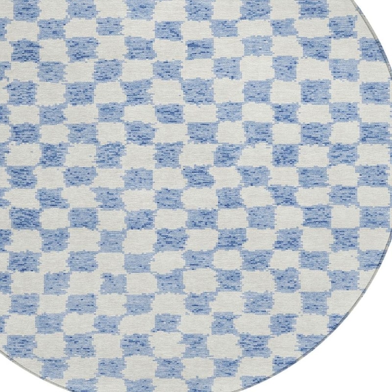HomeRoots Geometric Transitional Rectangle Outdoor Rug