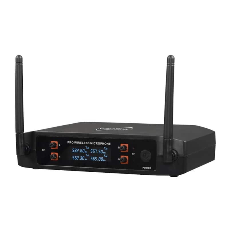 Supersonic 4 Channel 2.4G Wireless Microphone System