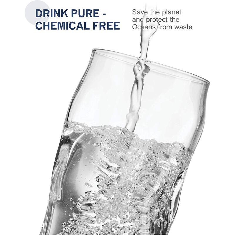 Bormioli Rocco Set of 6 Sorgente Cooler Glasses - 15.5 oz.