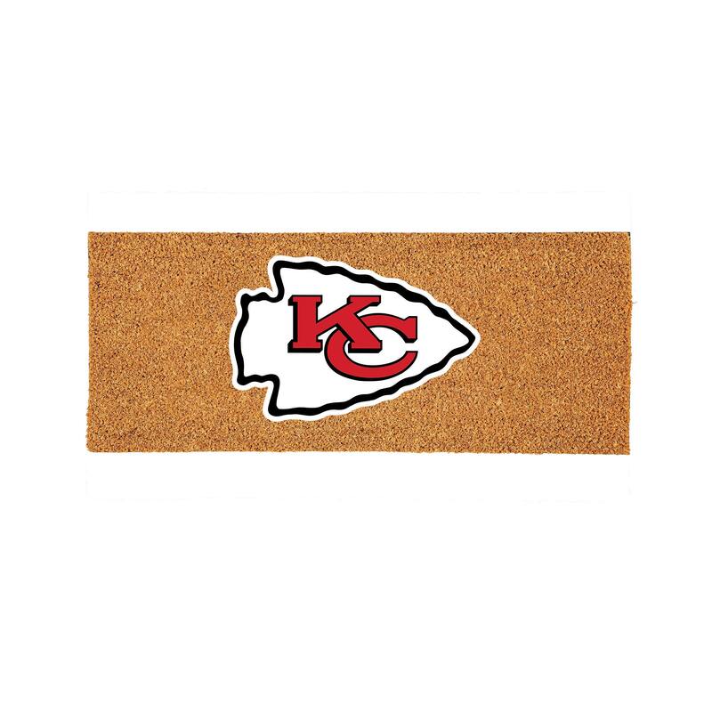Kansas City Chiefs Full Color Indoor/Outdoor Coir Mat