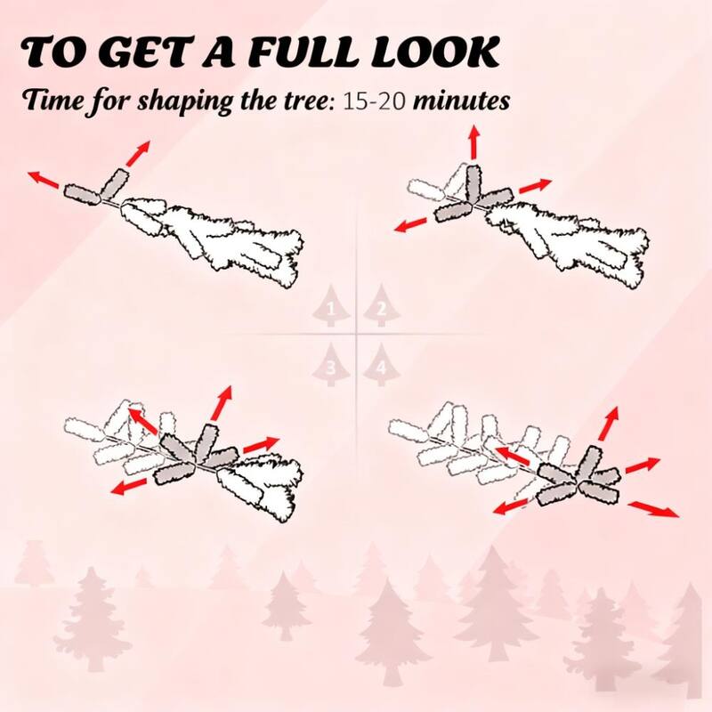 Slim Flocked Artificial Christmas Tree - Faux Snow, Pencil Shape, Indoor Holiday Decor - Green