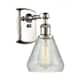 Option Polished Nickel / Clear Crackle