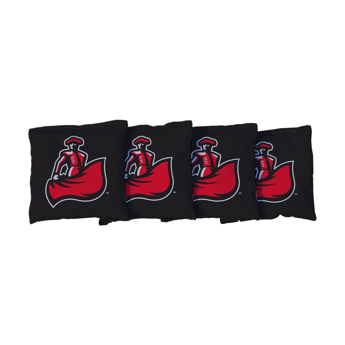 Cal State Northridge Matadors Black Cornhole Bags