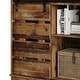 preview thumbnail 15 of 17, CraftPorch Farmhouse Sideboard Cabinet