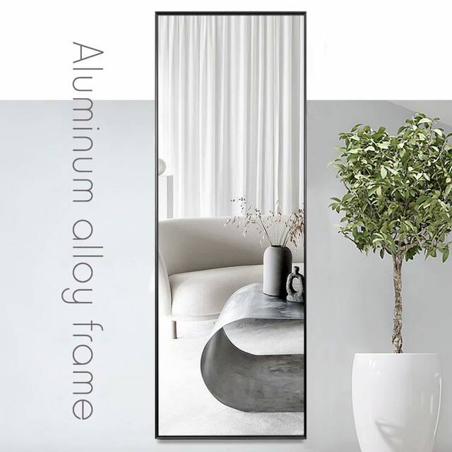 Carson Carrington Paaskynen Aluminum Alloy Full Length Floor Mirror