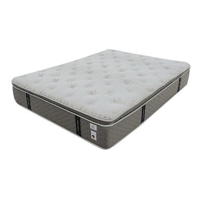 Moh 13 Inch Pocket Coil California King Mattress, Soft Bamboo Cotton Top