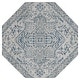 preview thumbnail 113 of 226, JONATHAN Y Charleston Medallion Indoor/Outdoor Area Rug 5' Octagon - Navy/Gray