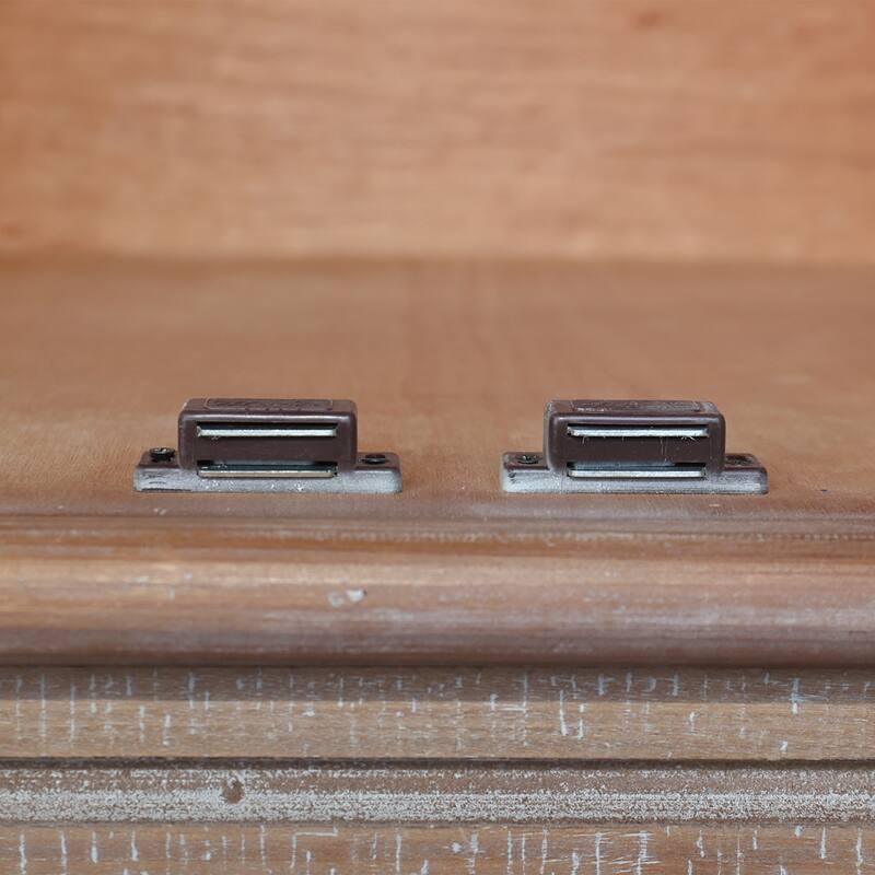 GDF Studio - Halden Tall Rustic Accent Storage Cabinet with Drawer and Double Doors