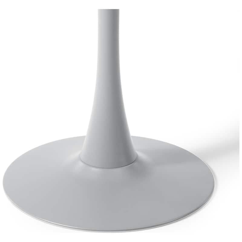 Frond and Form 23.5 Inch Outdoor Steel Dining Table