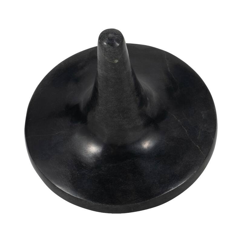 Sagebrook Home Dressler Black Marble Tops