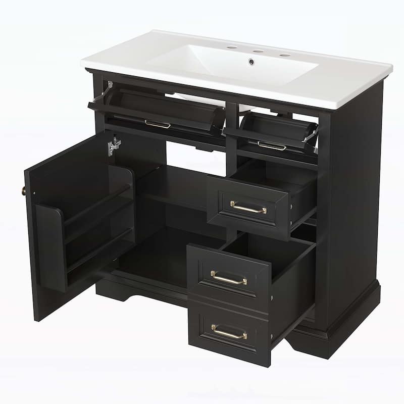 36" Bathroom Vanity with Sink