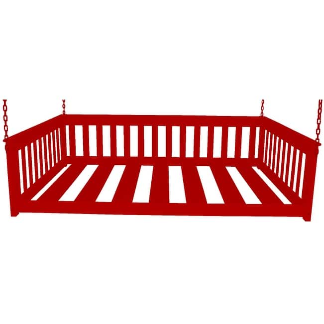 Pine Full Mission Hanging Daybed with Chain