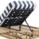 preview thumbnail 82 of 112, Patio Recline Chairs Adjustable Chaise Lounge with Cushions (Set of 2)