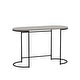 preview thumbnail 3 of 5, Yin Contemporary Black and Grey 47-inch Steel Computer Desk by Furniture of America