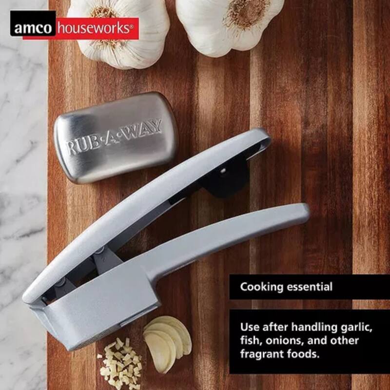 Amco Set of 2 Rub a Way Bars - Silver - Mini and Original