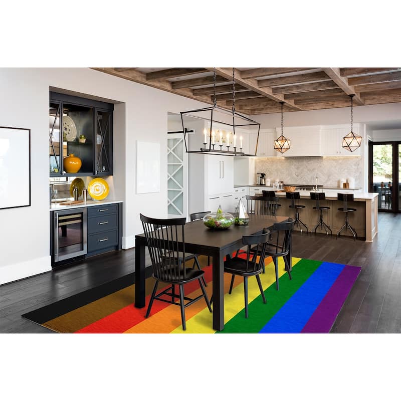 Inclusive Pride Chenille Rug