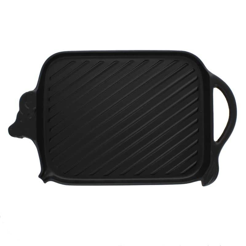 Chasseur Cow-shaped Black Cast Iron Grill
