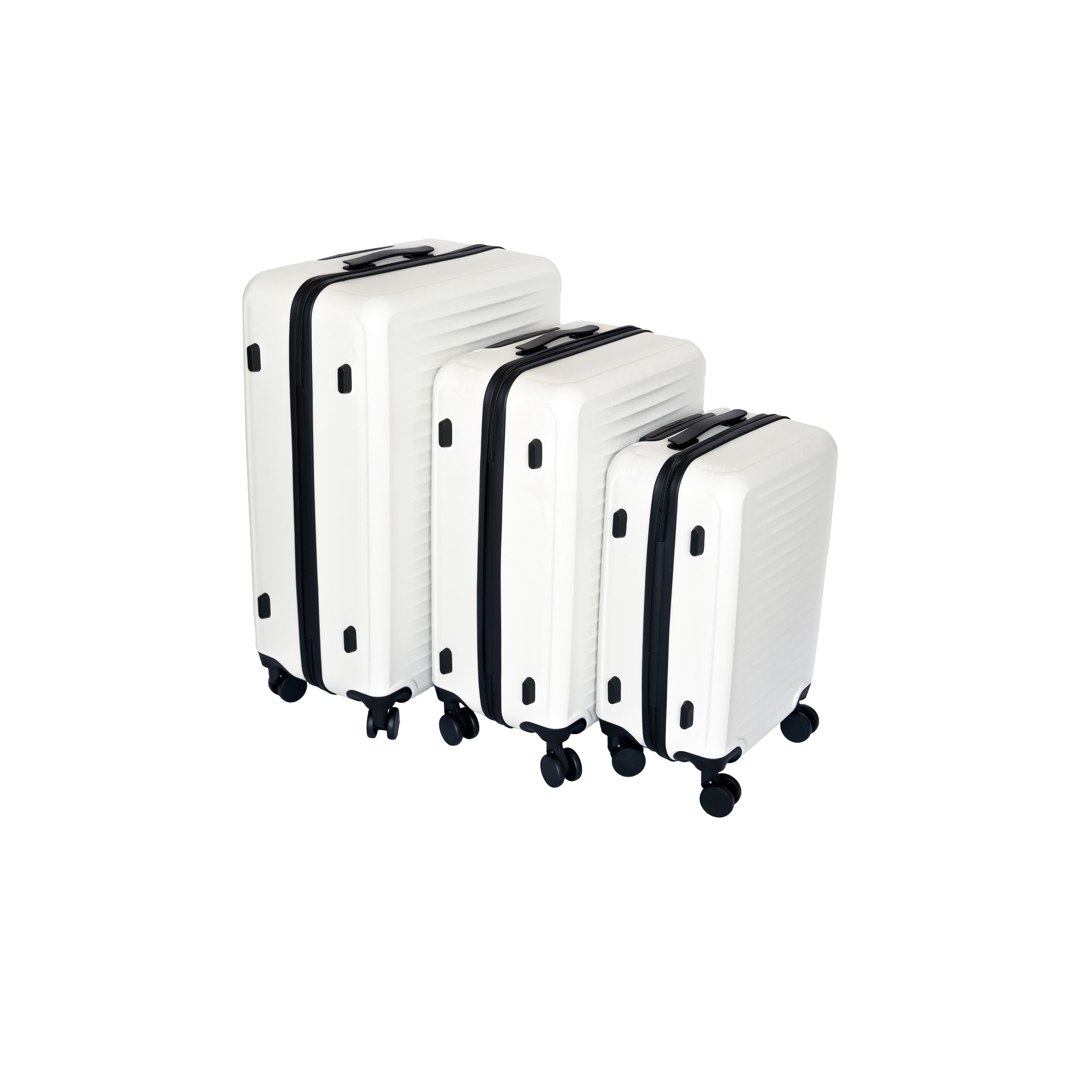 ABS pull rod box set of 3, 20 inches 24 inches 28 inches
