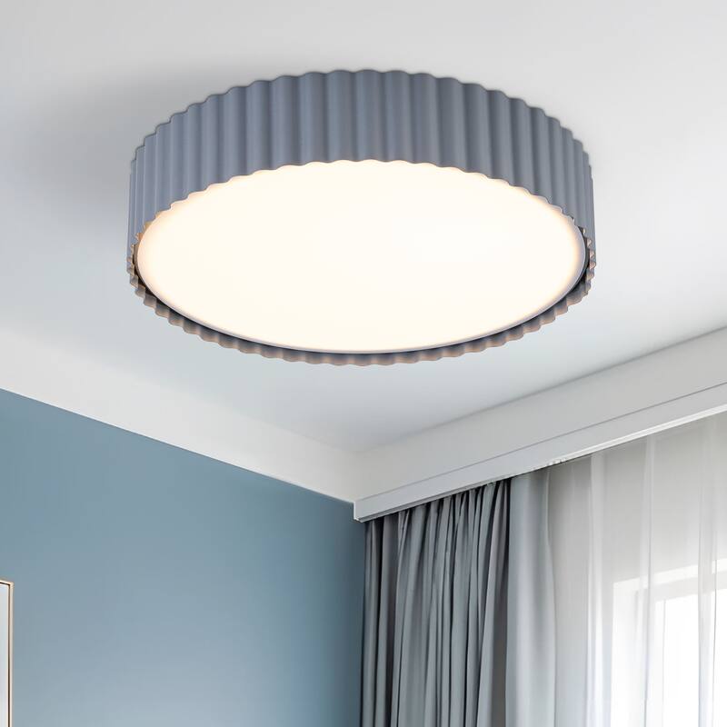 Starsky 5CCT LED Round Flush Mount - 11.81''