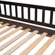 preview thumbnail 9 of 7, Espresso Twin Over Twin Bunk Bed with Slide, Playhouse-Inspired Design