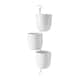 Option White - 12"W, 25"H