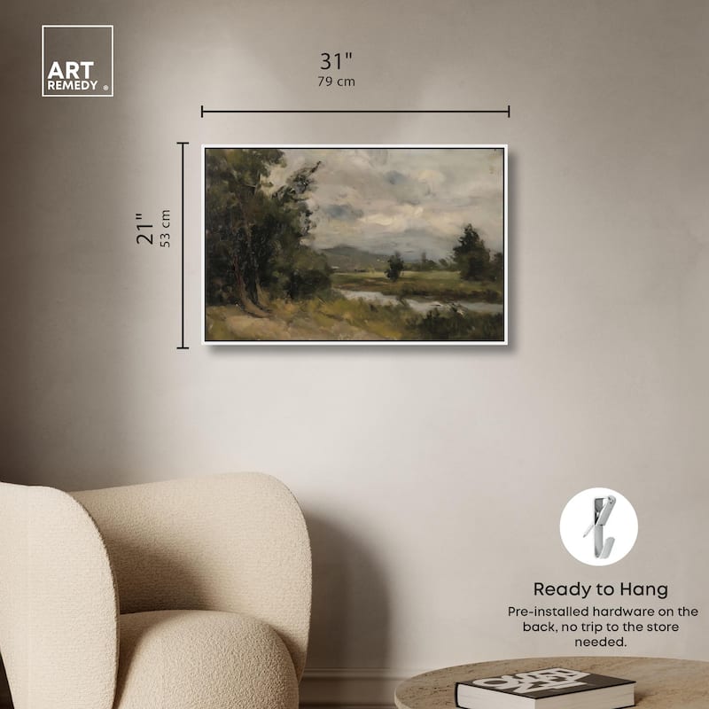 River's Path Canvas by Art Remedy